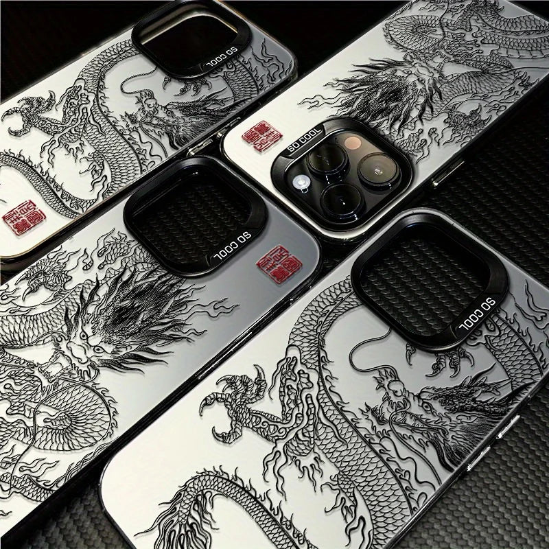 Ốp Lưng Nam XR Đen Mờ Dòng iPhone 16/15/14/13 Pro