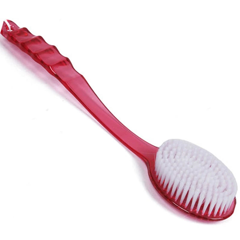 Plastic Back Bath Brush with Handle Exfoliating