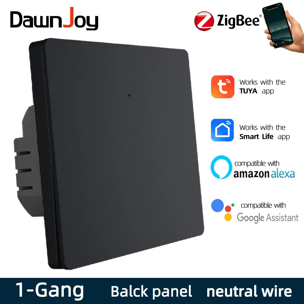 Dawnjoy Zigbee Smart Switch 1/2/3 Gang