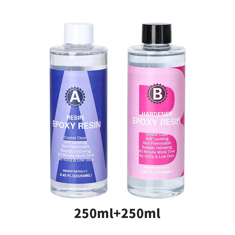 Clear Epoxy Glue Kit - DIY Crafts &amp; Jewelry