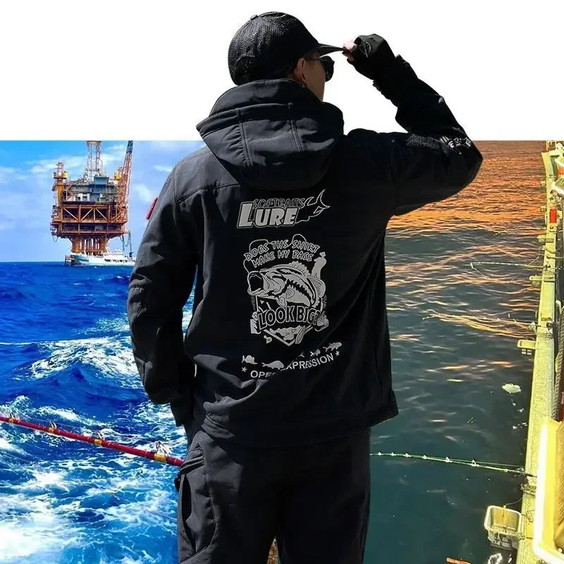 Bộ Đồ Câu Cá Nam Giữ Ấm Chống Nước Mùa Đông