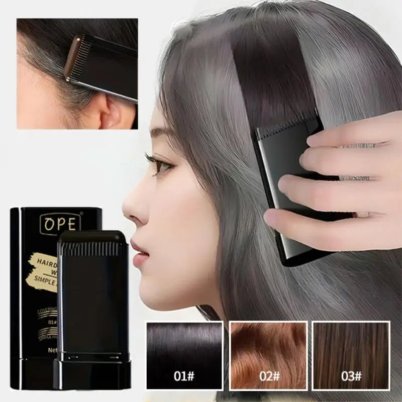 Waterproof Temporary Hair Dye Brush Quick Rotating