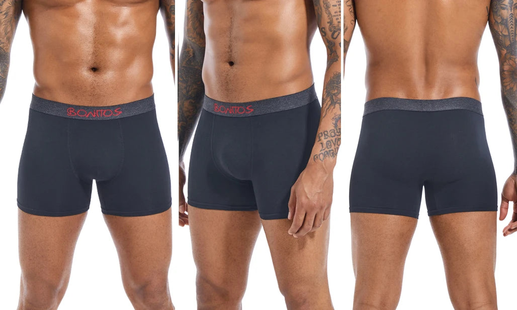 Set of 4 Cotton Men's Underwear - Comfortable &amp; Sexy