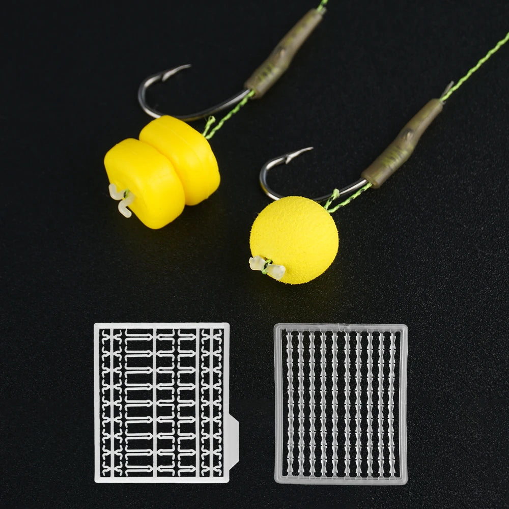 Lưỡi Câu Cá Chép HIRISI Thép Carbon, Dây Bện, Có Ngạnh