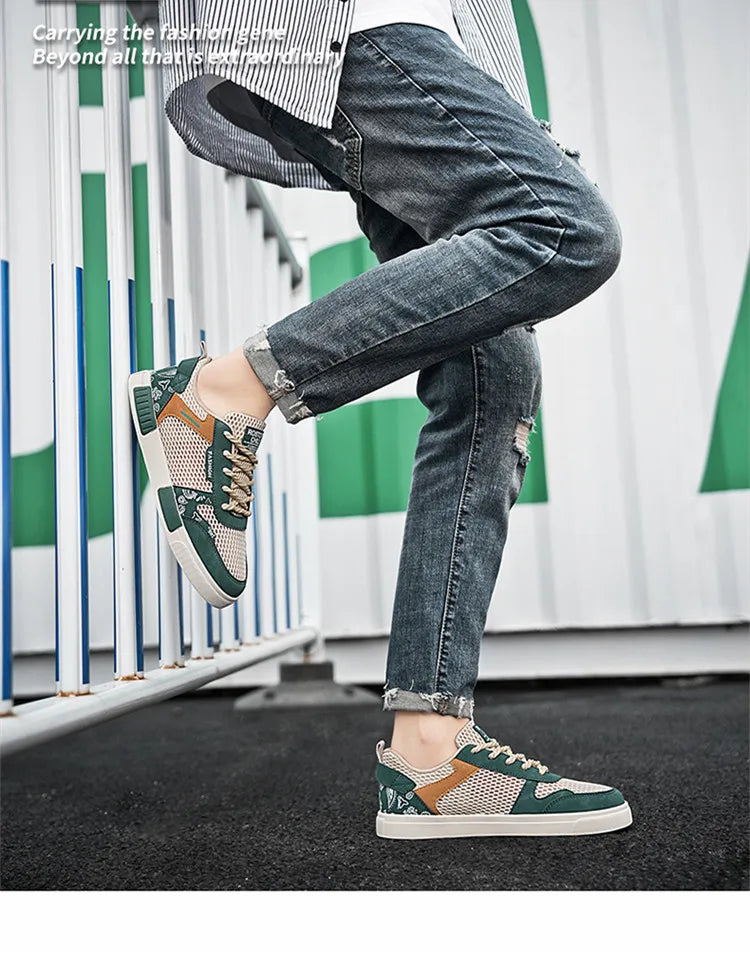 Giày Thể Thao Nam Size Lớn 47, Thoáng Khí, Thời Trang