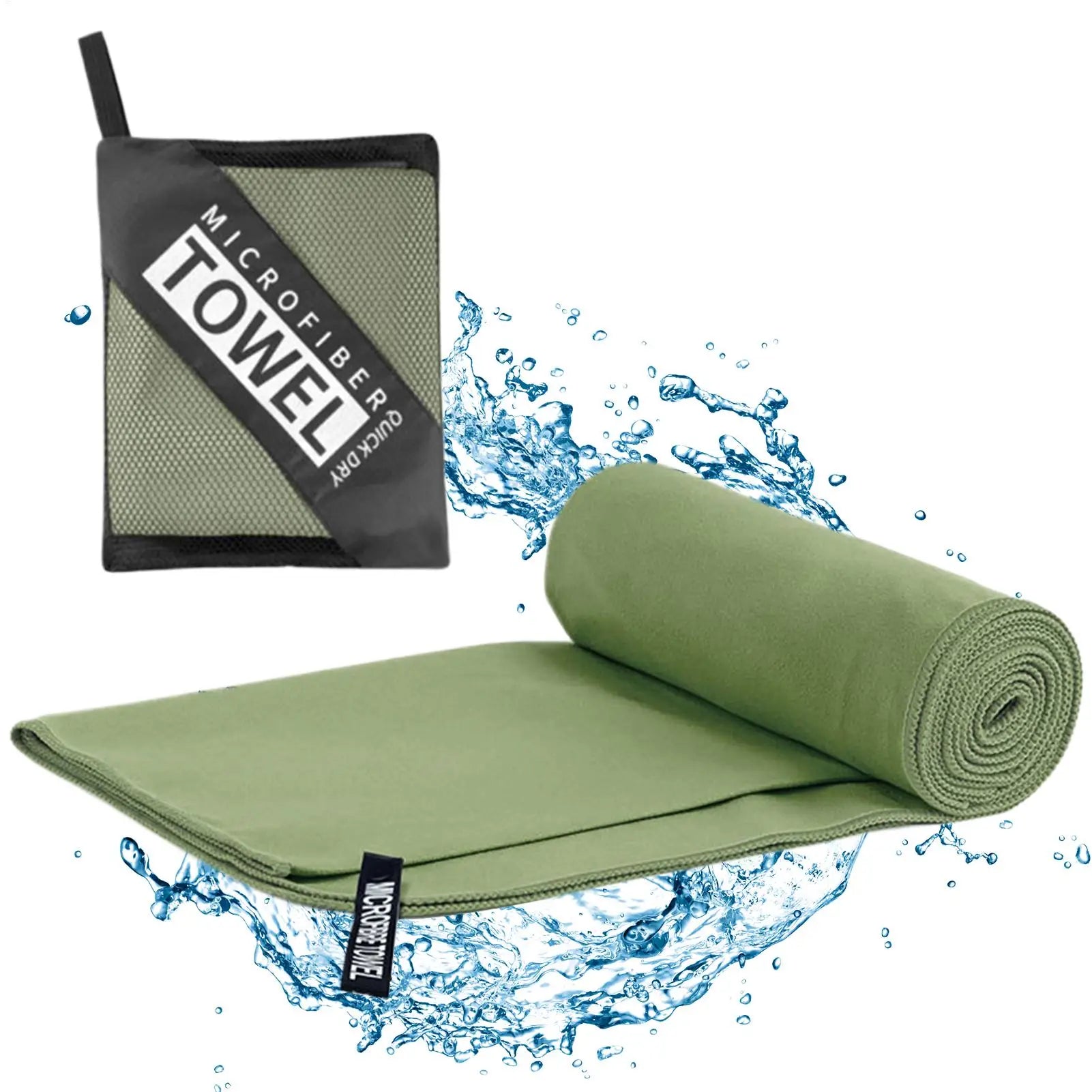 Microfiber Quick Dry Travel Towel Super Absorbent Soft Bath Sheet Sports Quick-Drying Super Absorbent Camping Towel Travel Towel - Daisan Mart