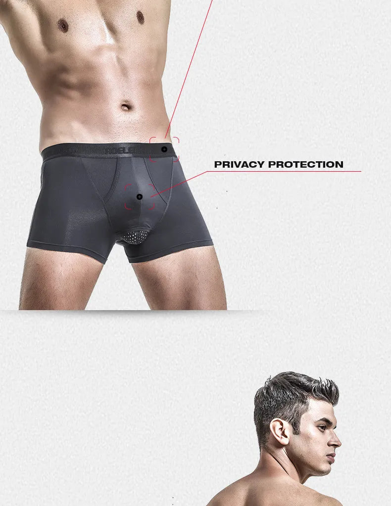 Modal Men's Underwear, Push-up Pad, Cup Separator, Antibacterial