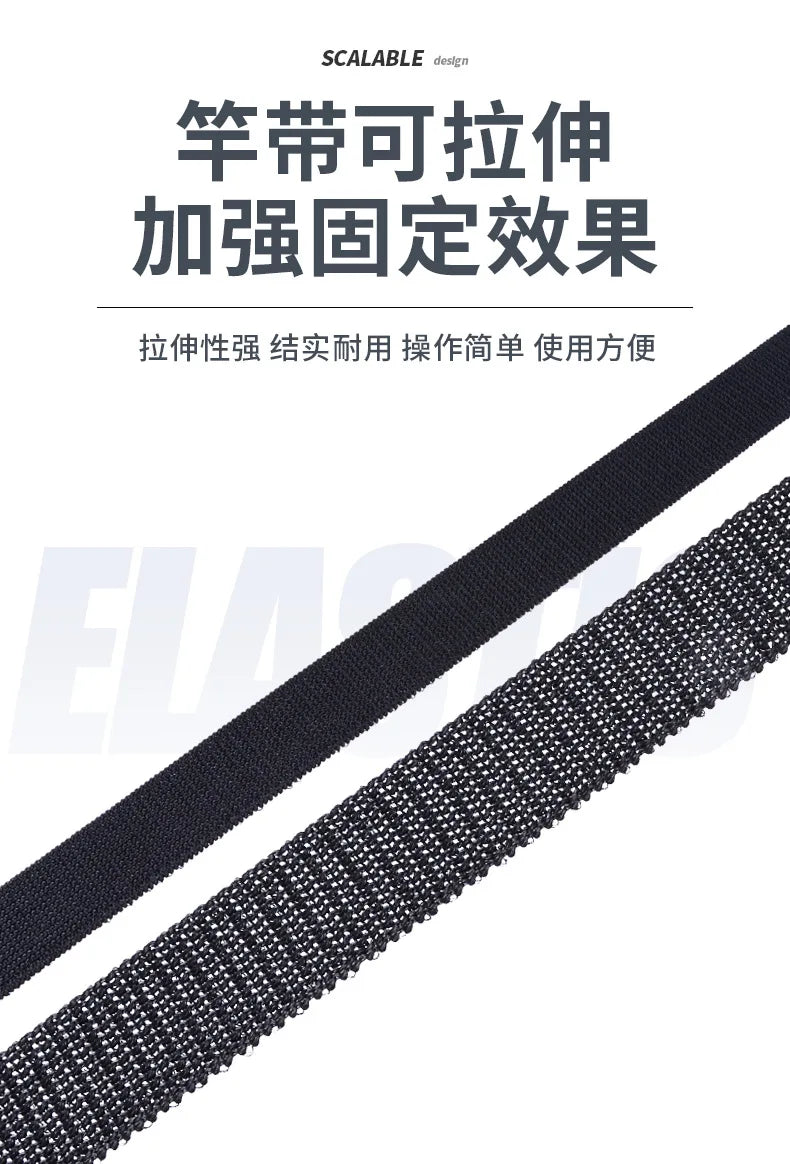 1-5PCS Cover Protector for Fishing Rod Tube Case Fishing Pole Sleeves Belt Fishing Rod Socks Srtap Rod Protector Adjustable