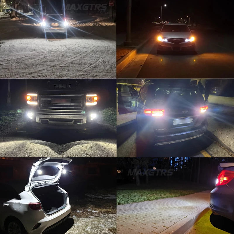 Maxgtrs 1156 Super Bright Canbus Car LED Bulbs