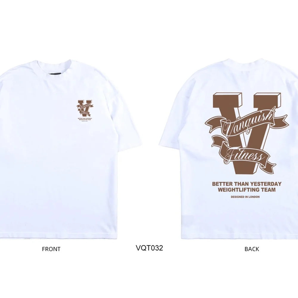Áo Thun Nam Gym Street Thoáng Mát Hè Dáng Rộng Cotton