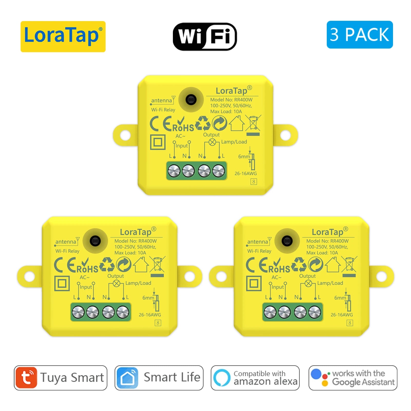 LoraTap Mini WiFi Smart Switch 220V 