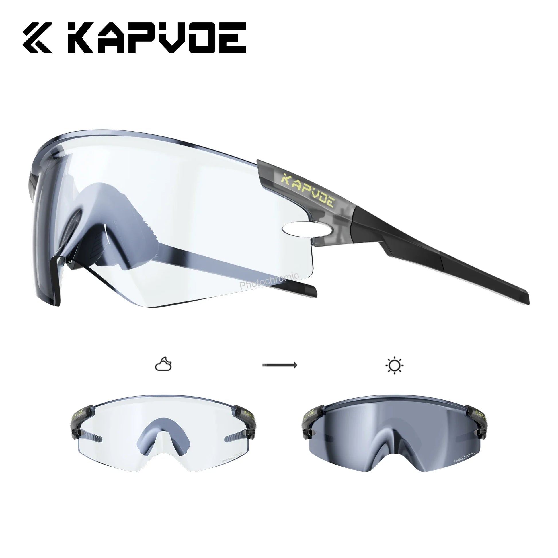 Kính Đạp Xe Kapvoe 2025 - Phong Cách & Bảo Vệ - Daisan Mart
