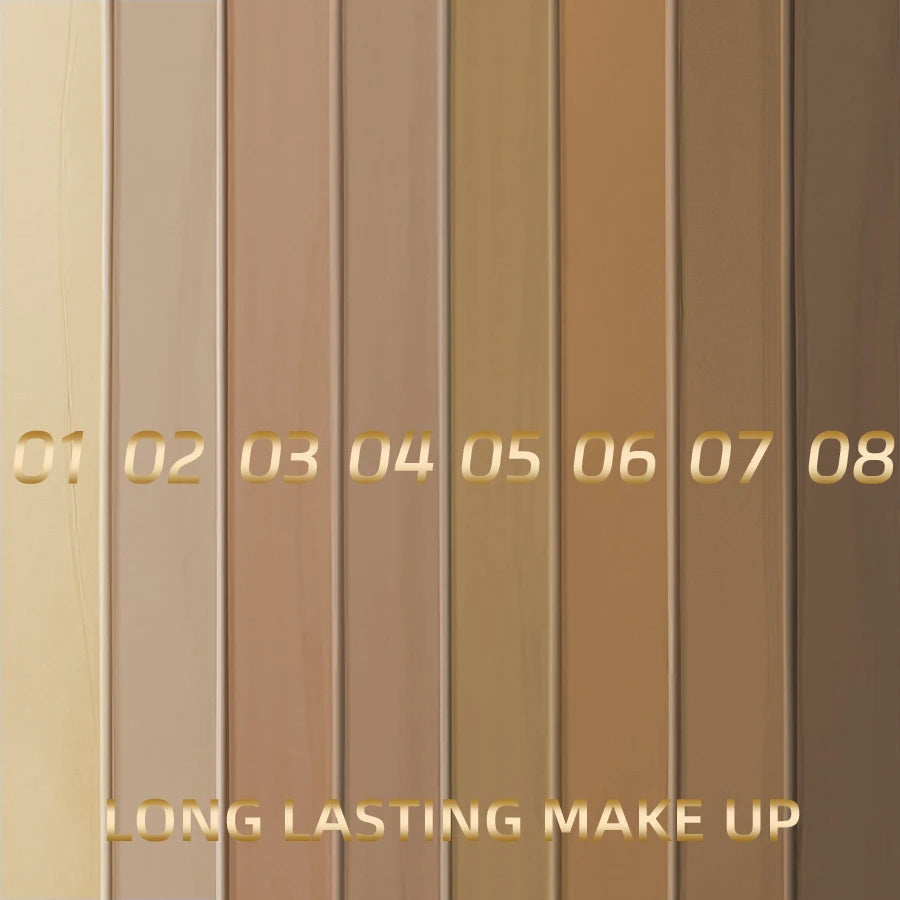 BB Kem Nền 8 Màu Kiềm Dầu Che Phủ Chống Nước