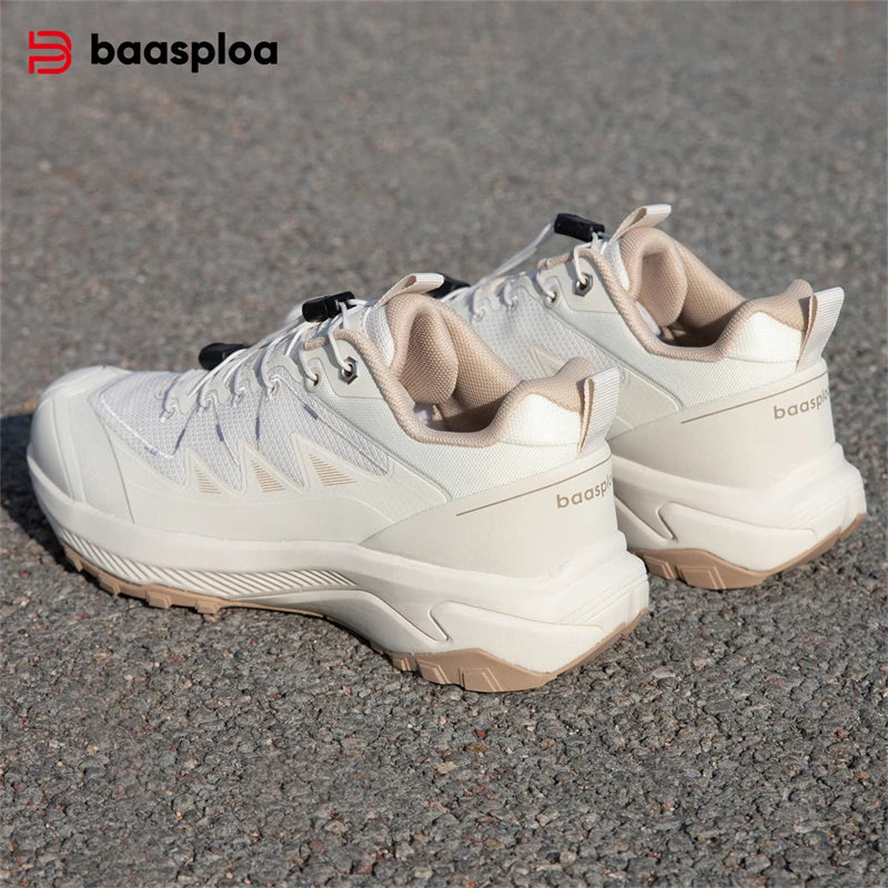 Baasploa Women's Fashion Anti-Slip Mountaineering Shoes