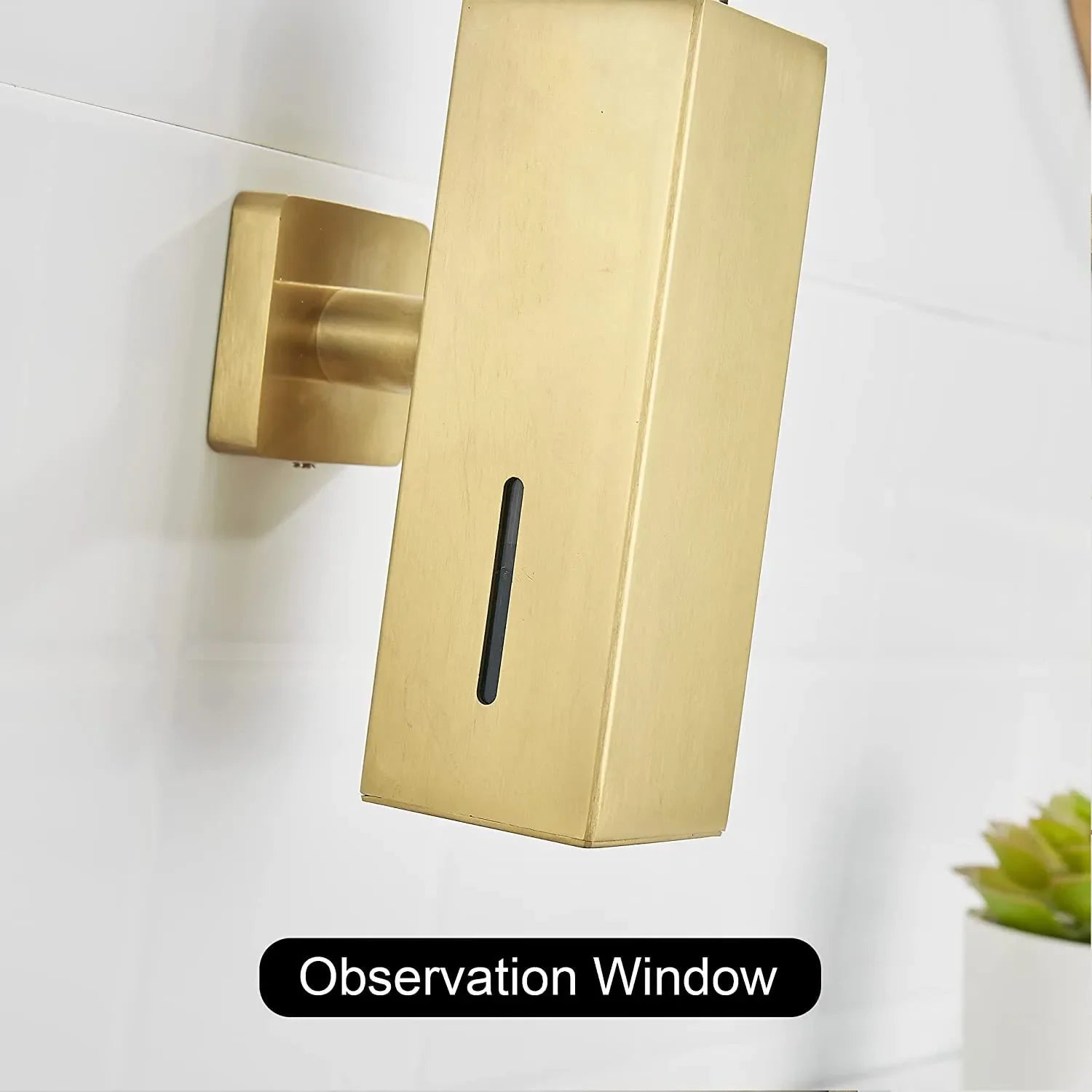 Bình Xà Phòng Inox 250ML Treo Tường Vàng Đen Khách Sạn - Daisan Mart