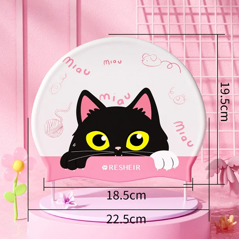 Mũ Bơi Trẻ Em Hoạt Hình Chống Nước Bảo Vệ Tai