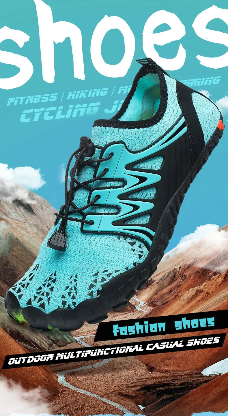 Unisex Water Shoes Quick-Dry Aqua Shoes Drainage Wading Shoes Beach Sports Swim Sandals Yoga Barefoot Diving Surfing Sneakers