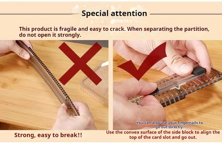 Ngăn Chia Ngăn Kéo Đa Năng Điều Chỉnh Đựng Đồ Dùng