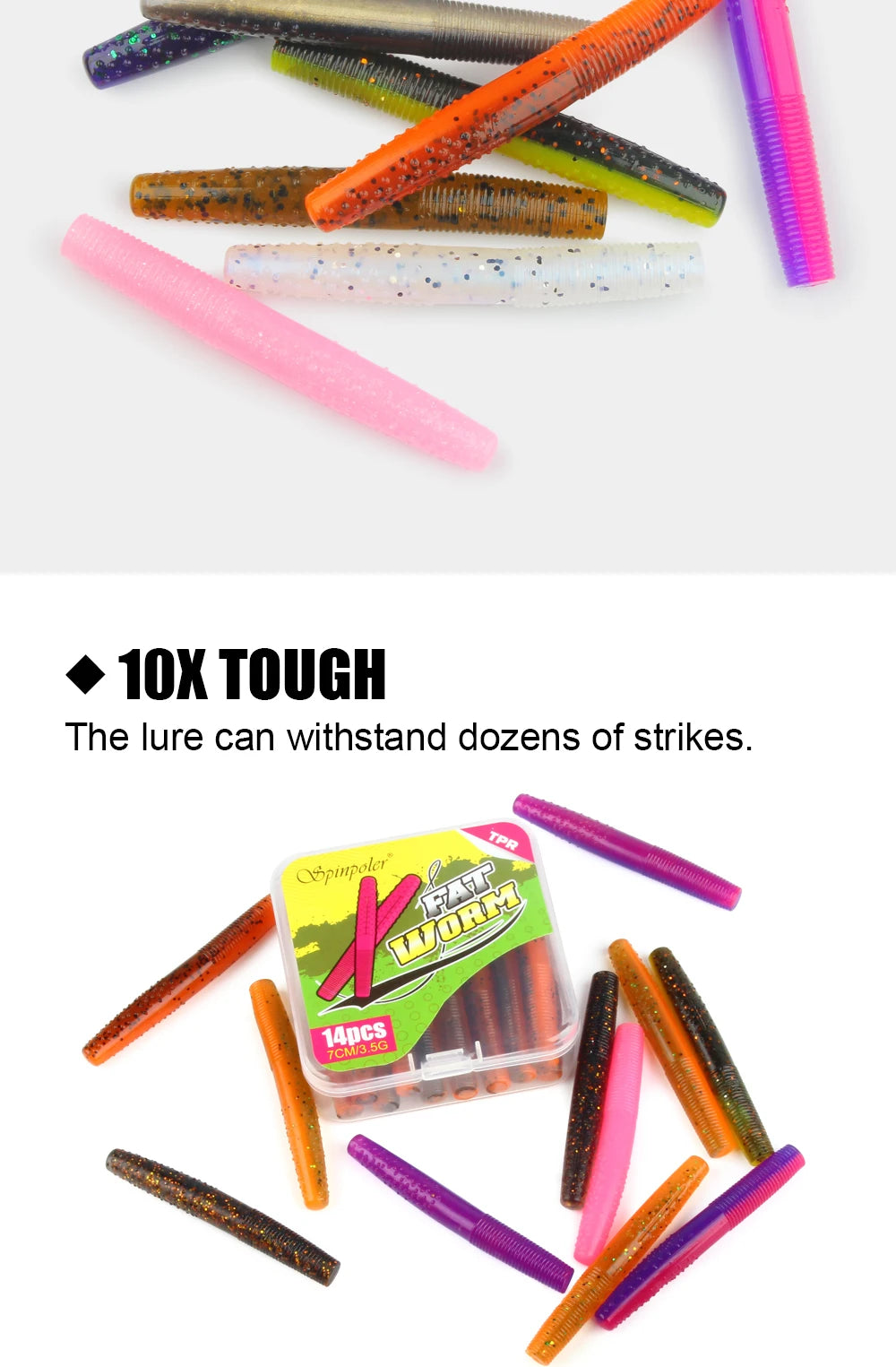 Mồi Giả Câu Cá Spinpoler Senko 2.75 Bộ 14 Con