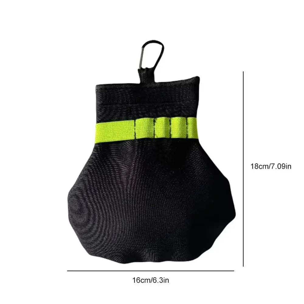 Convenient Golf Ball Bag with Durable Metal Clip