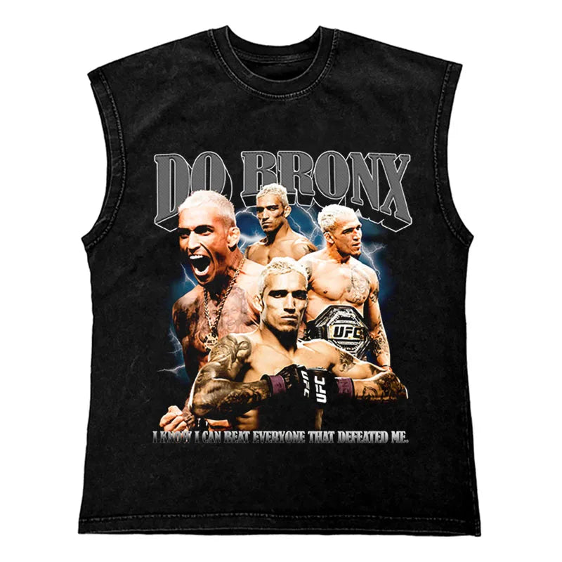 Men's Hip Hop T-Shirt with Unique Boxing Print 270Gym