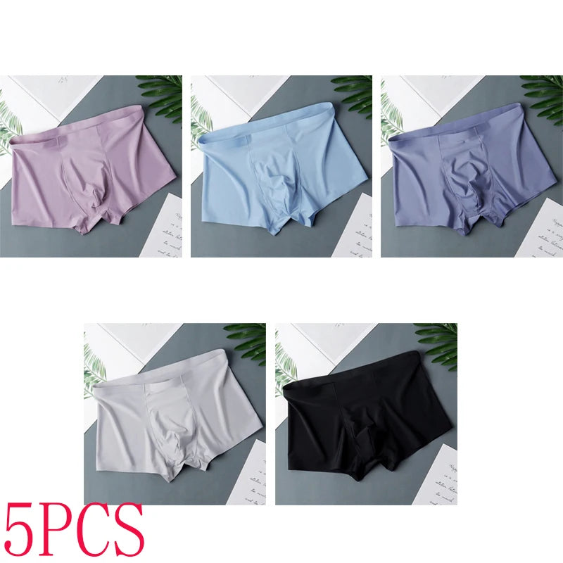 Men's Ultra Thin Cool Seamless Underwear 5C