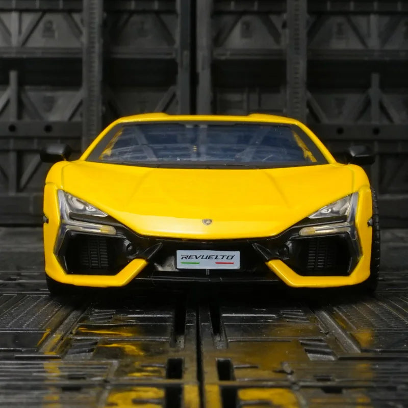 Mô Hình Xe Lamborghini Revuelto Hợp Kim Kéo Lùi Trẻ Em - Daisan Mart