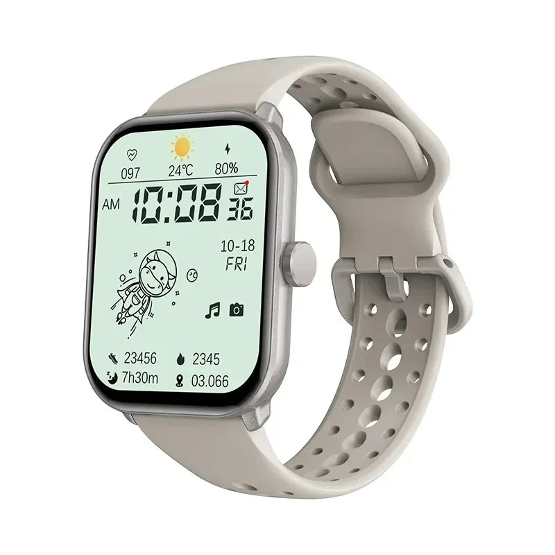 Đồng hồ thông minh 2025 AMOLED GPS cho IOS Huawei Xiaomi