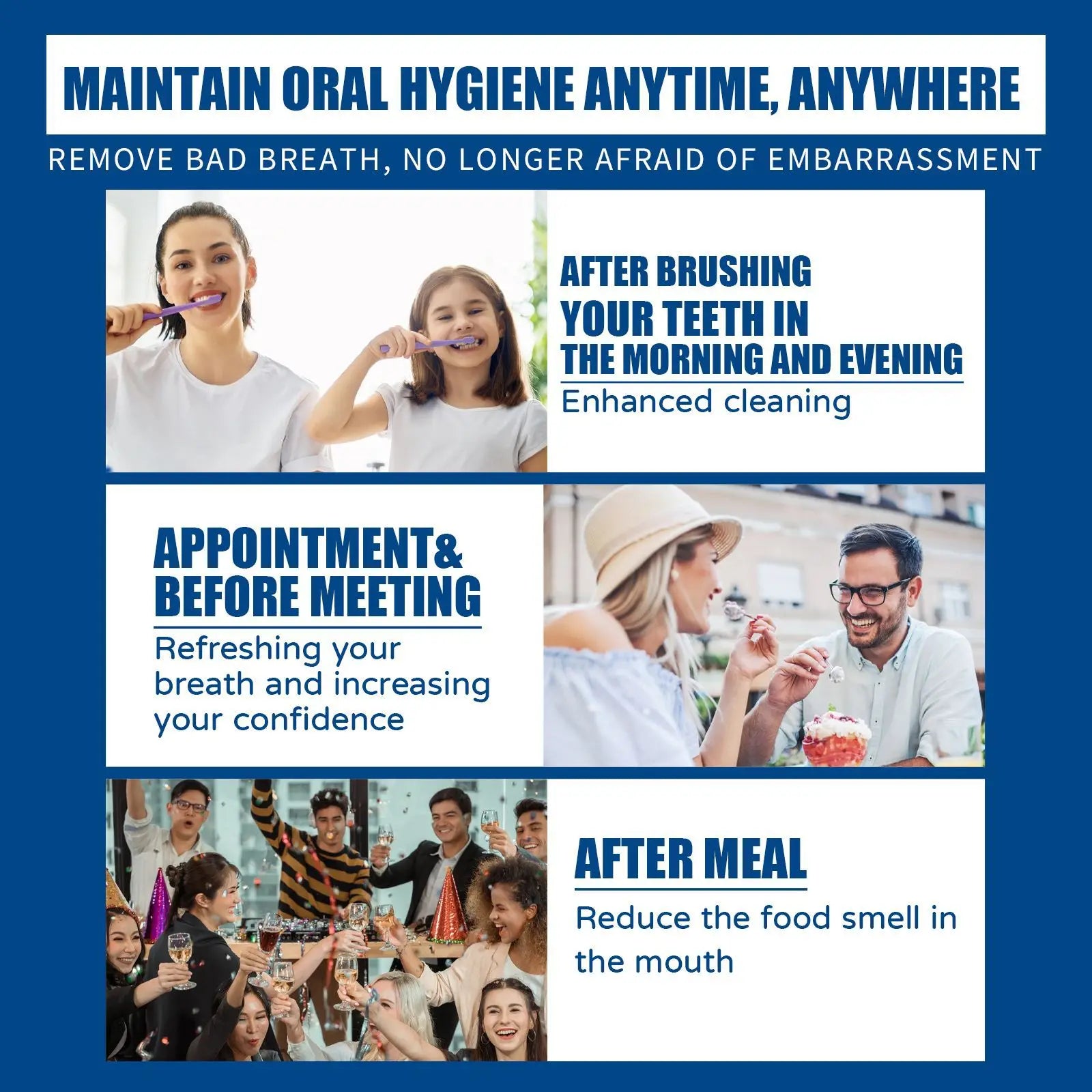 Mouthwash Whitens Teeth, Deodorizes, Cleans Yellow Stains