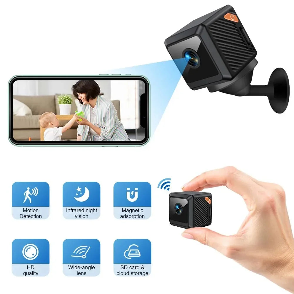 Multi-function Mini Camera: Infrared, Motion Alert