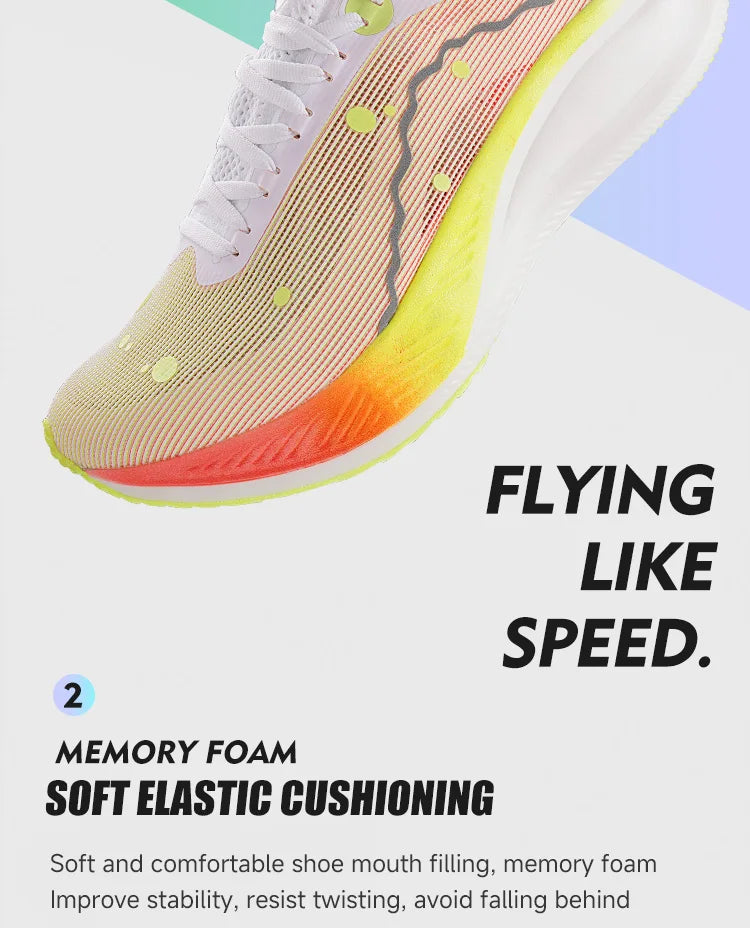 IRUNSVAN Anti-Slip Carbon Running Shoes For Men