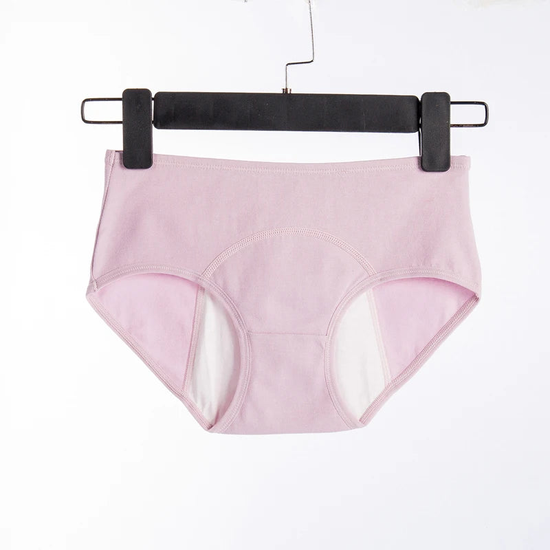 Anti-leak, breathable, cotton menstrual panties