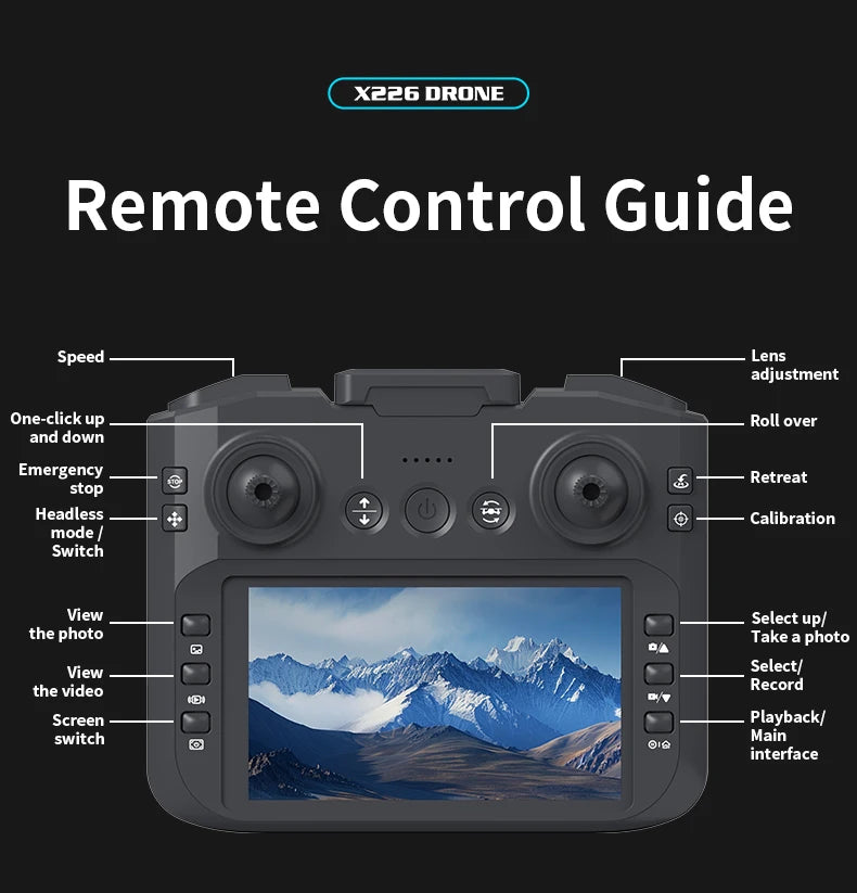 FlyCam Mini 4K Xiaomi X226/X226VR - Toys for kids