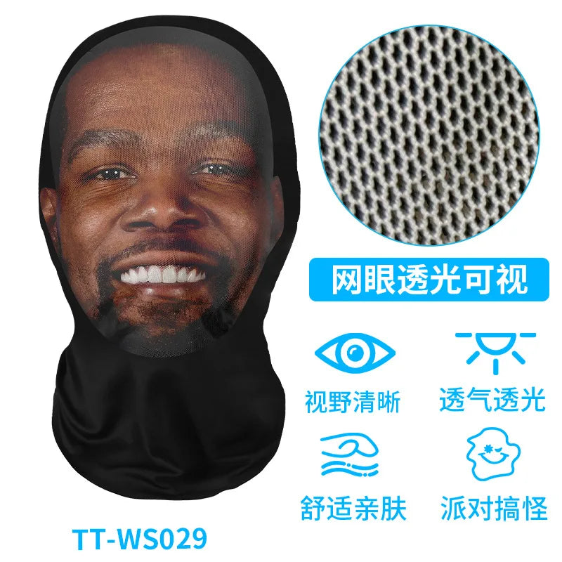 Mặt Nạ 3D Dẻo Hài Hước Cosplay Thời Trang Hip Hop