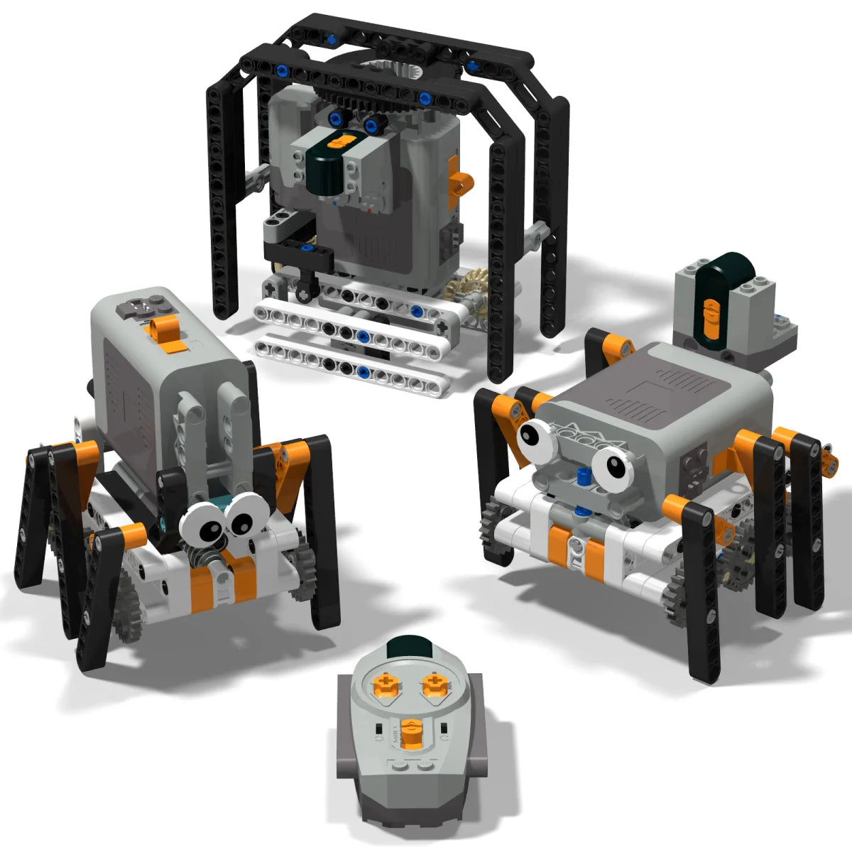 Technical Electric MOC Building Blocks 6-Leg Walking Robot RC Omnidirectional Robot Model DIY  bricks blocks Toy for kids - Daisan Mart