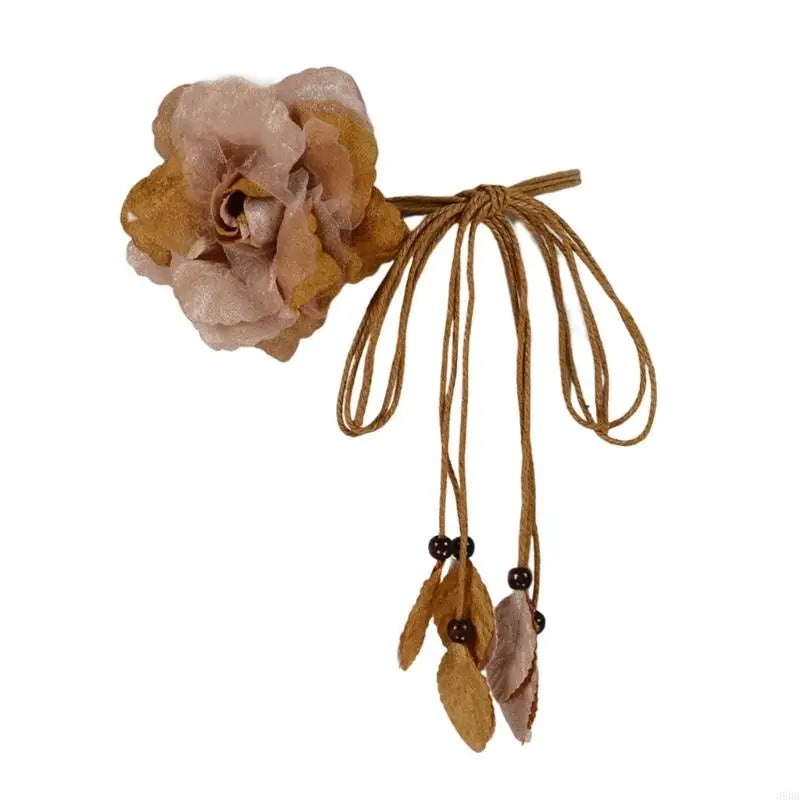 Thắt Lưng Nữ Boho Vintage Dây Thắt Hoa Vải Đẹp - Daisan Mart