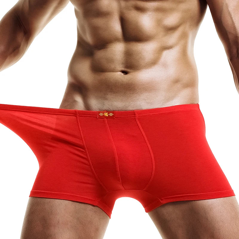 Lucky Red Men's Underwear for the Year of the Pig - Wedding Gift