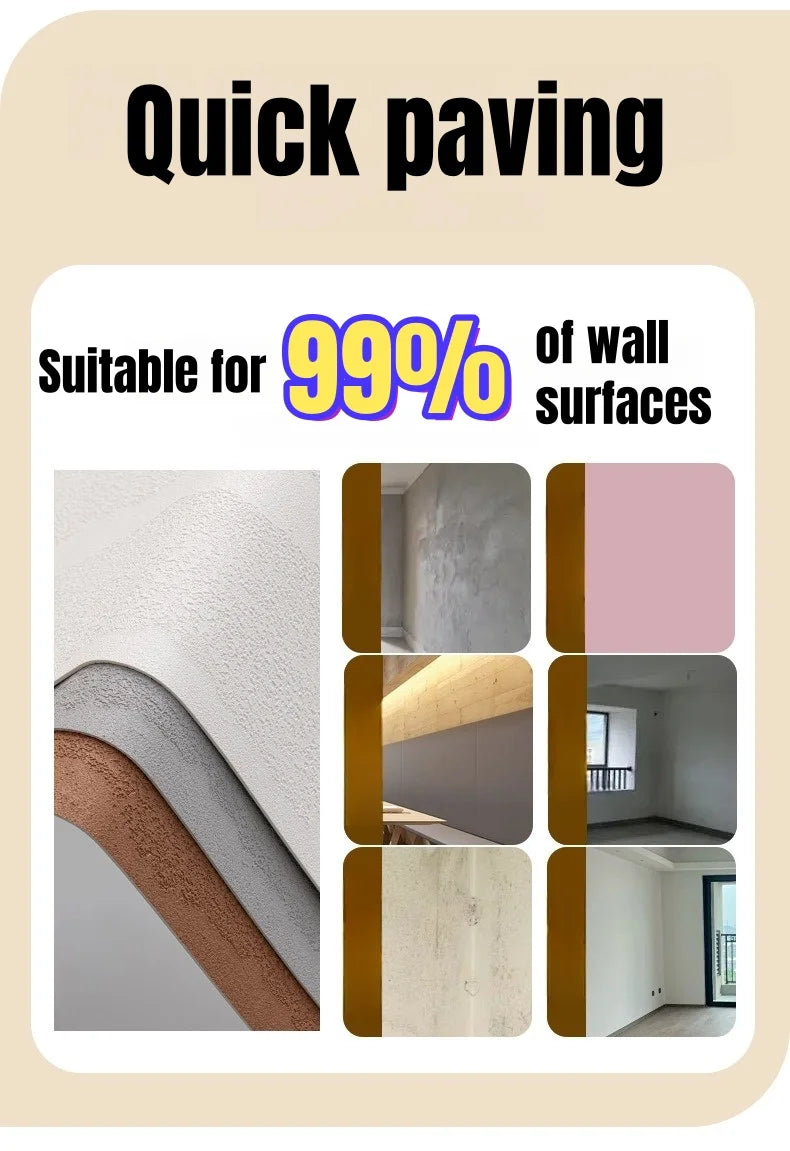 3D Self-Adhesive 3m Travertine Wallpaper