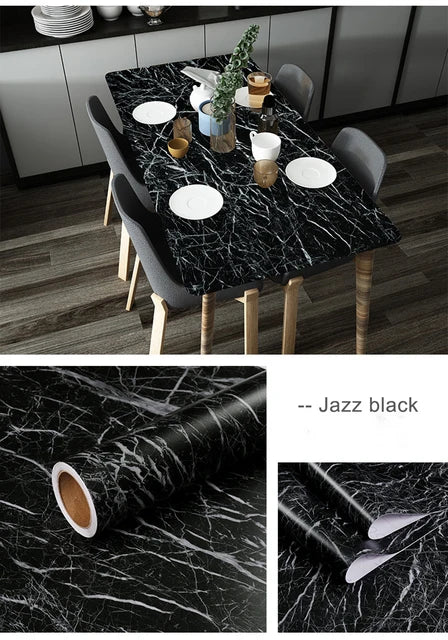 Decal Dán Bếp Chống Dầu Nước, Cải Tạo Tủ Bếp Marble - Daisan Mart