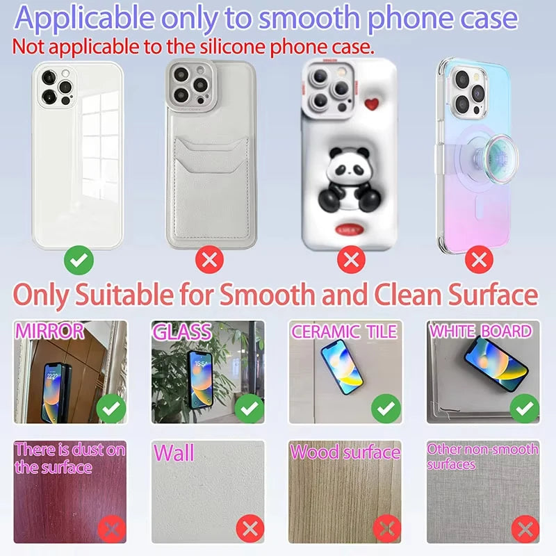 Bộ 10 Miếng Hút Dính Silicon Cho Điện Thoại - Daisan Mart