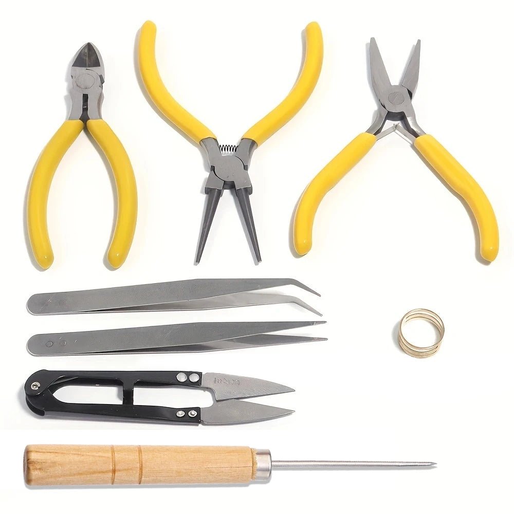 Convenient 6-Piece Multi-Purpose Jewelry Making Tool Set