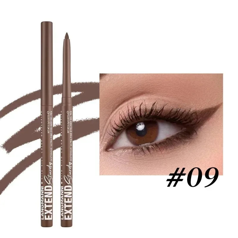 Gothic Punk 12 Color Long Lasting Waterproof Gel Eyeliner