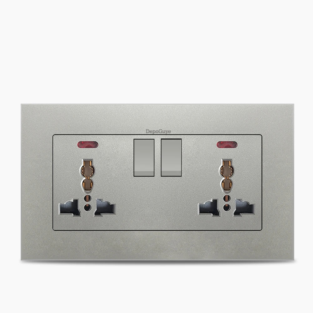 Ổ Cắm Đa Năng Sạc Nhanh 18W USB Type-C 3 Chân 220V