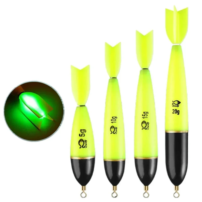 Phao Câu Đêm Ngày Phát Sáng Dài Nhạy Rocket