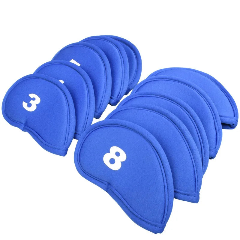 10-Piece Golf Club Protector - Fashionable &amp; Convenient