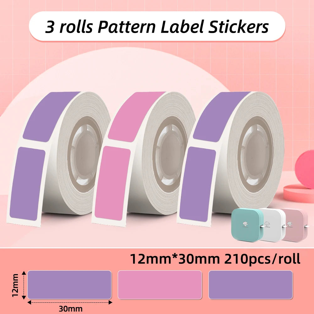 Phomemo Q30 Label Printer Mini Printer Pocket Thermal Label Maker Wireless Sticker Pocket Portable Printer Various Label Paper - Daisan Mart