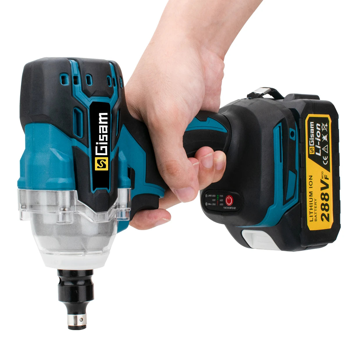 Máy Vặn Vít Điện Không Chổi Than Gisam 320N.M - Daisan Mart
