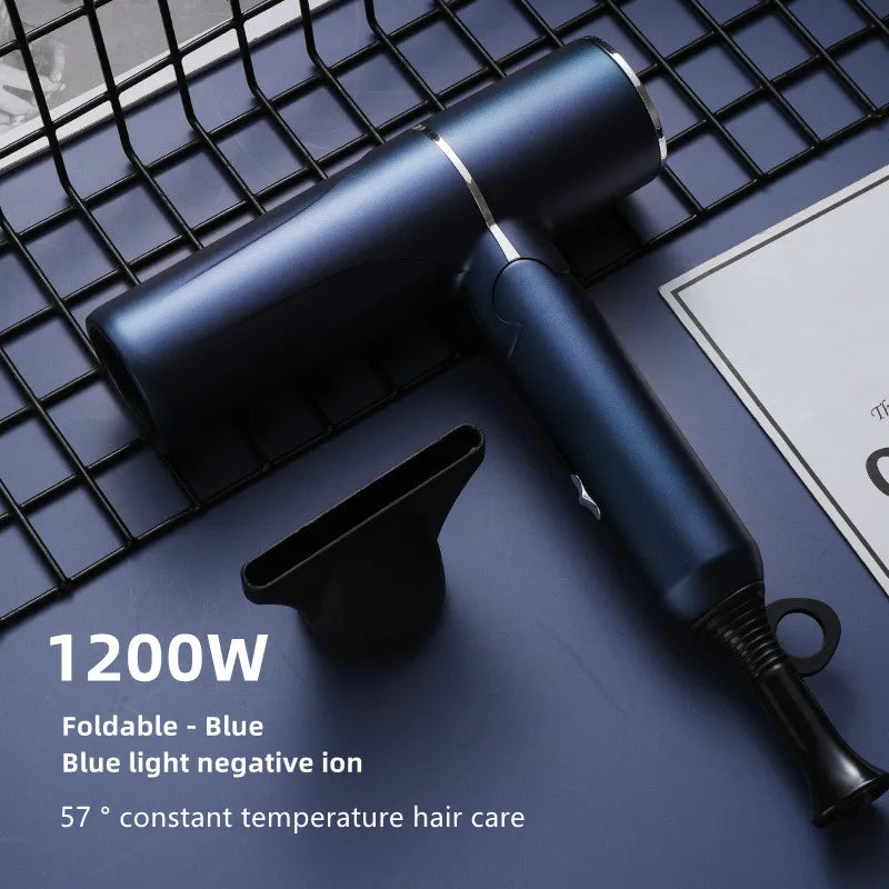 High-end EU/UK Hair Dryer - Fast, Quiet, Blue Light