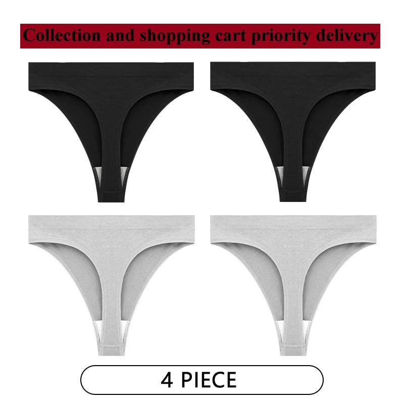 CINOON: Bộ 4 Quần Lót Nữ Sexy Thoáng Mát