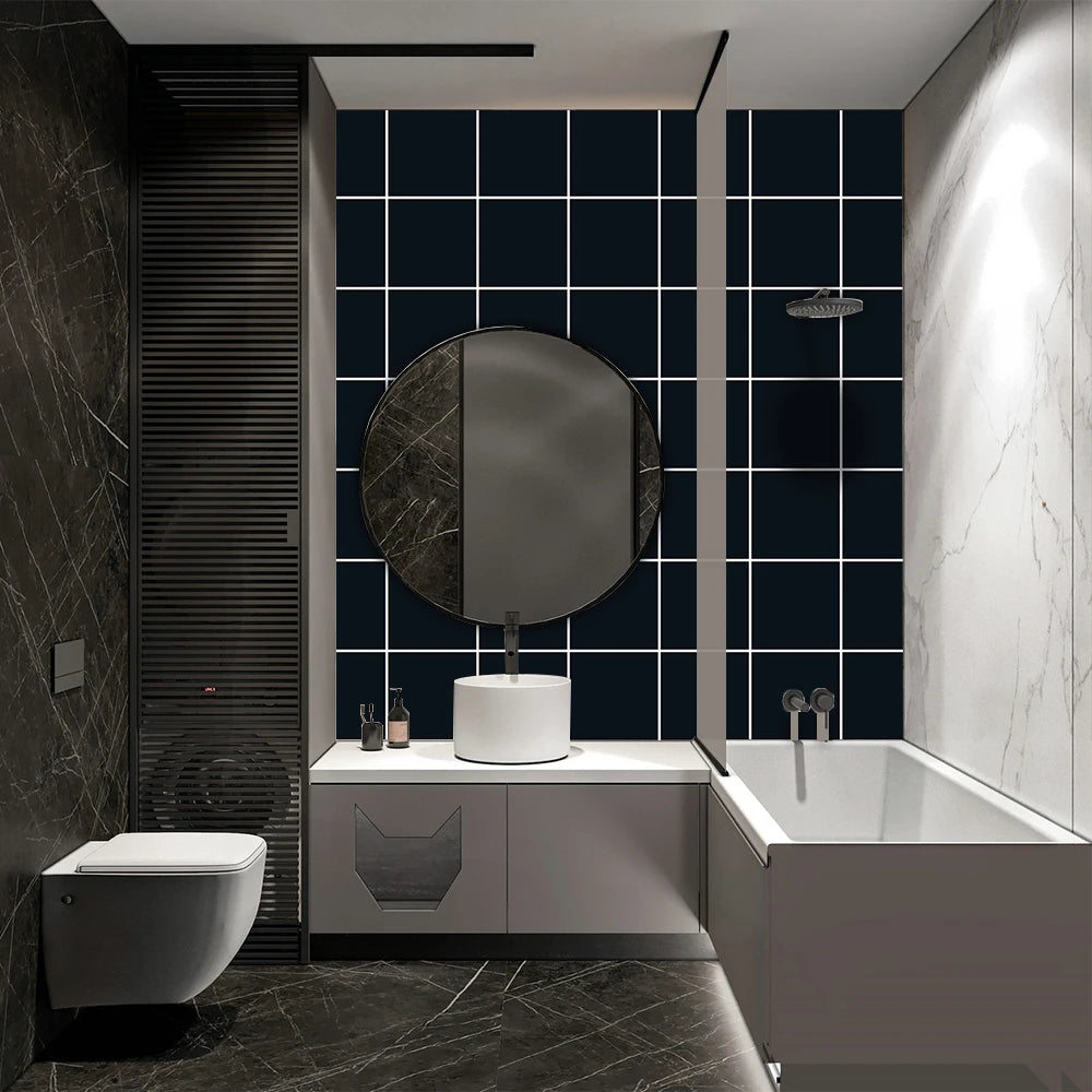 10 pieces of waterproof turquoise wall tiles